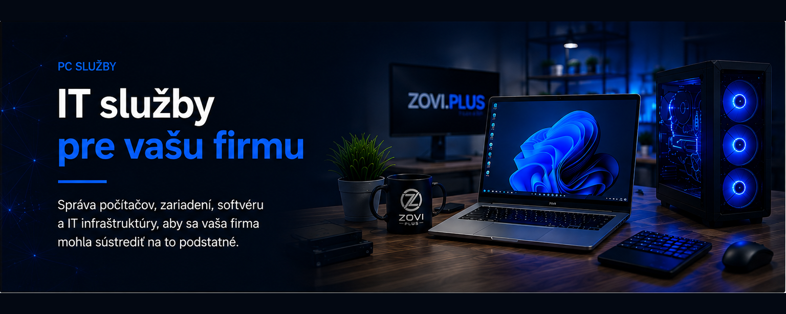 Správa IT a technická podpora pre firmy